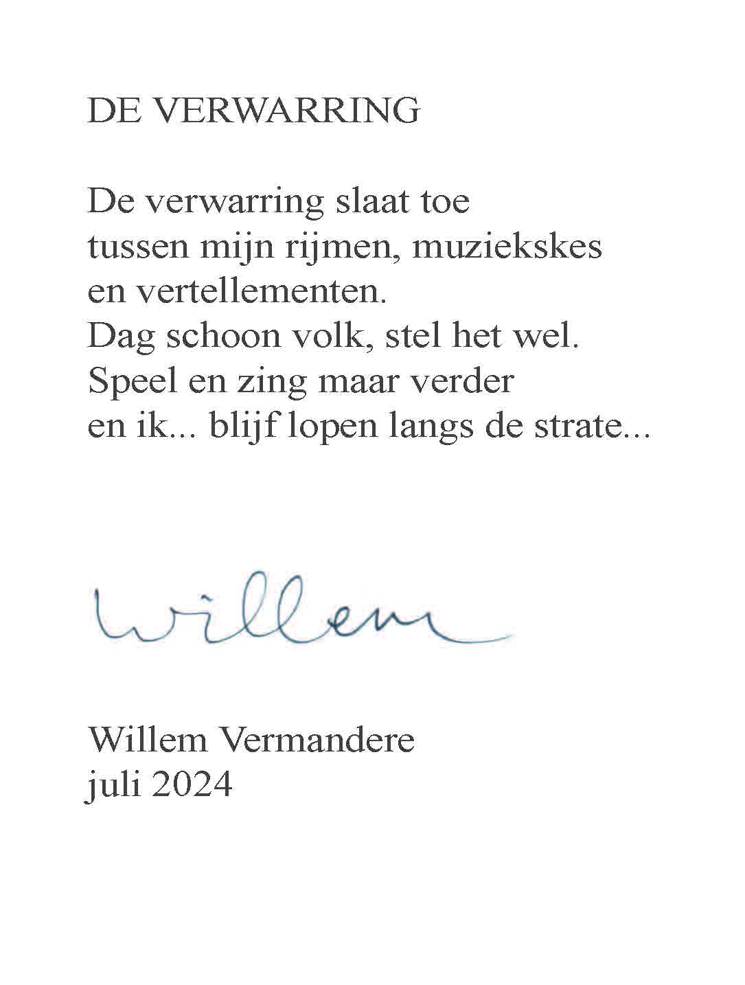foto tekst de verwarring